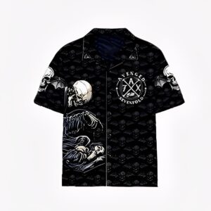 CAMISA HAWAIANA ROCK BAND AVENGED SEVENFOLD