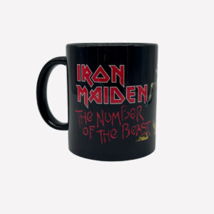 TAZA IRON MAIDEN THE NUMBER OF THE BEAST