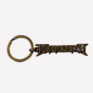 LLAVERO MEGADETH GOLD LOGO