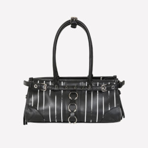 BOLSO THORNE GOTHIC BLACK/WHITE