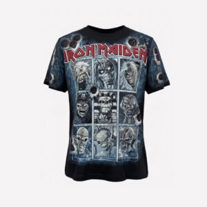 CAMISETA IRON MAIDEN EDDIES GUNSHOTS / FULL PRINT