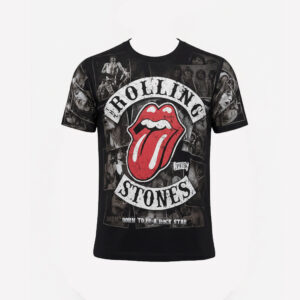 CAMISETA THE ROLLING STONES BORN TO BE A ROCK STAR / FULL PRINT