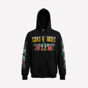 SUDADERA CREMALLERA GUNS N´ROSES LOGO