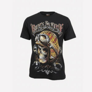 CAMISETA BORN TO RIDE GLOW IN THE DARK