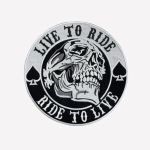 PARCHE ESPALDA LIVE TO RIDE - RIDE TO LIVE