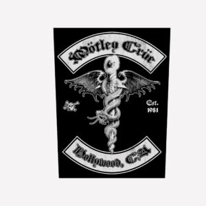 PARCHE ESPALDA MÖTLEY CRÜE - HOLLYWOOD