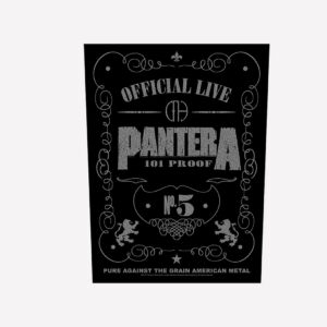 PARCHE ESPALDA PANTERA - 100% PROOF