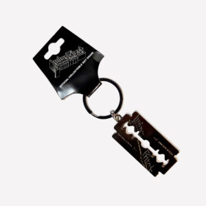 LLAVERO JUDAS PRIEST - BRITISH STEEL RAZOR BLADE