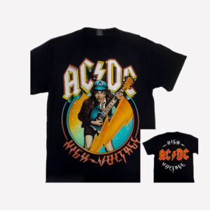 CAMISETA AC/DC - HIGH VOLTAGE