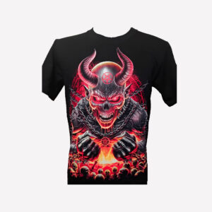 CAMISETA DEVIL PENTAGRAM / GLOW IN THE DARK